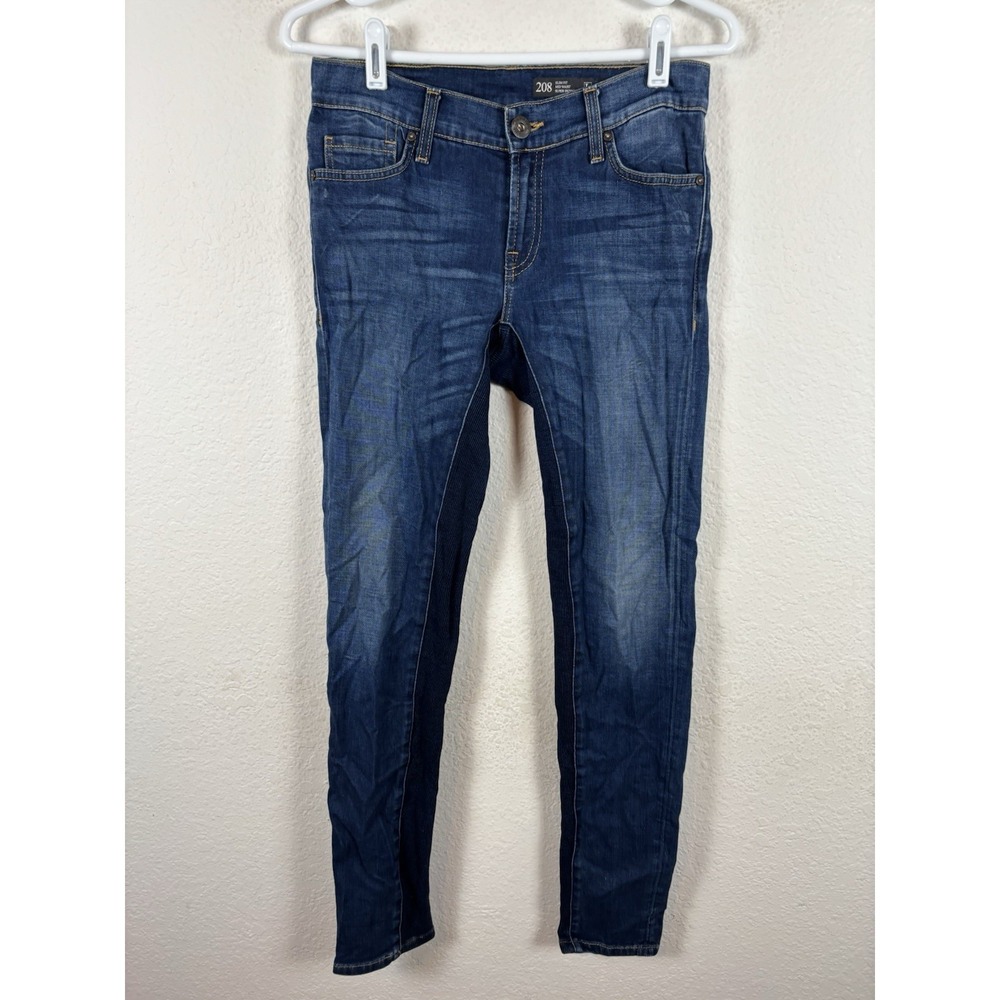 Legend Jeans 208 Womens Jeans Sz 28 Slim Mid Waist Super Skinny Blue Excellent